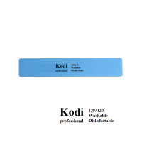 Пилка-баф Kodi Professional 120/120 синяя квадрат