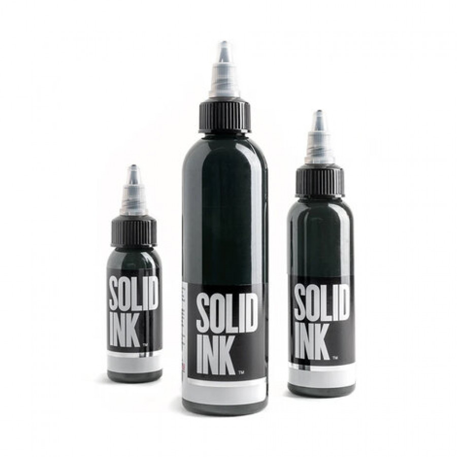 Тату краска Solid Ink Deep Green - Solid